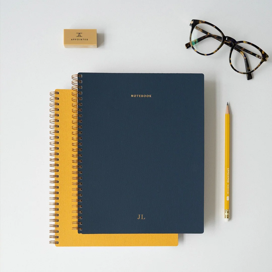 Appointed - 3 Subject Notebook Oxford Blue - Cuaderno Azul Cuadriculado, Rayado B5 (19 x 24 cm) - Image 7