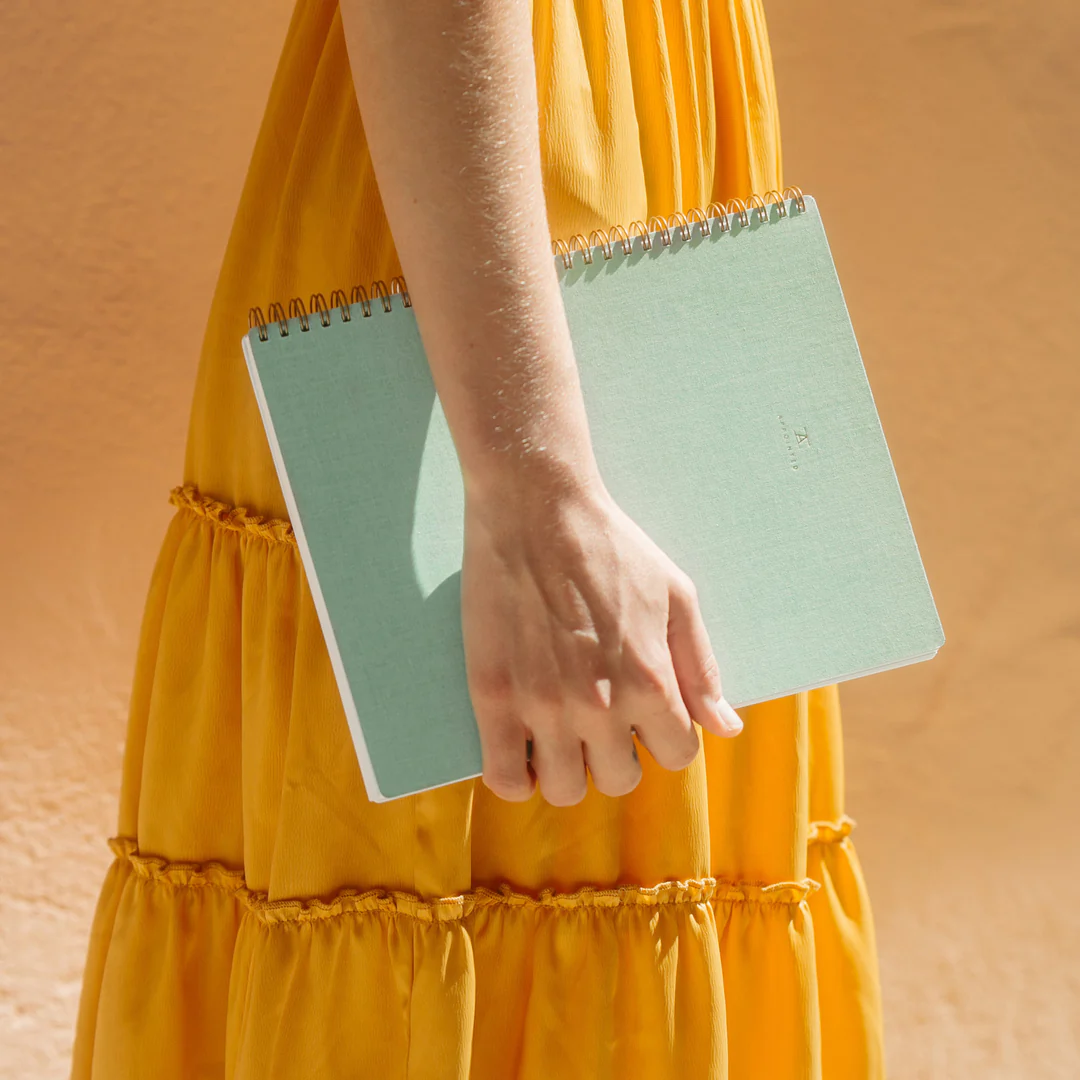 Appointed - Notebook Mineral Green - Cuaderno Verde Cuadriculado o Rayado B5 (19 x 24cm). - Image 5