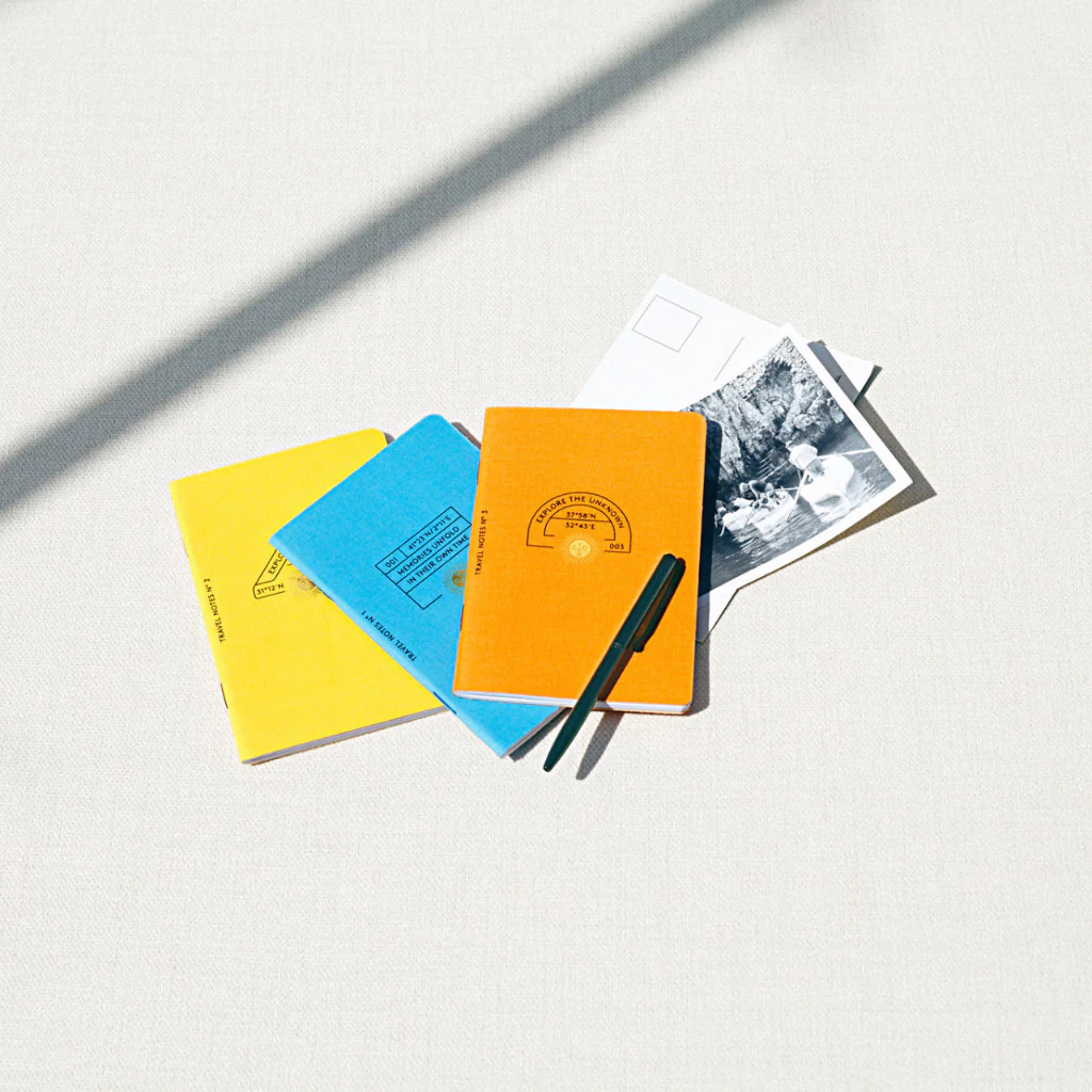 Octaevo - Passport Travel Notes - Set de 3 Libretas lisa, rayada y con malla de puntos A6 (9 x 13,5cm) - Image 11