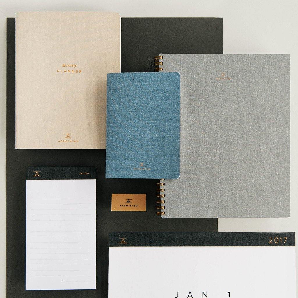 Appointed - Notebook Dove Gray - Cuaderno Gris Cuadriculado o Rayado B5 (19 x 24cm) - Image 4