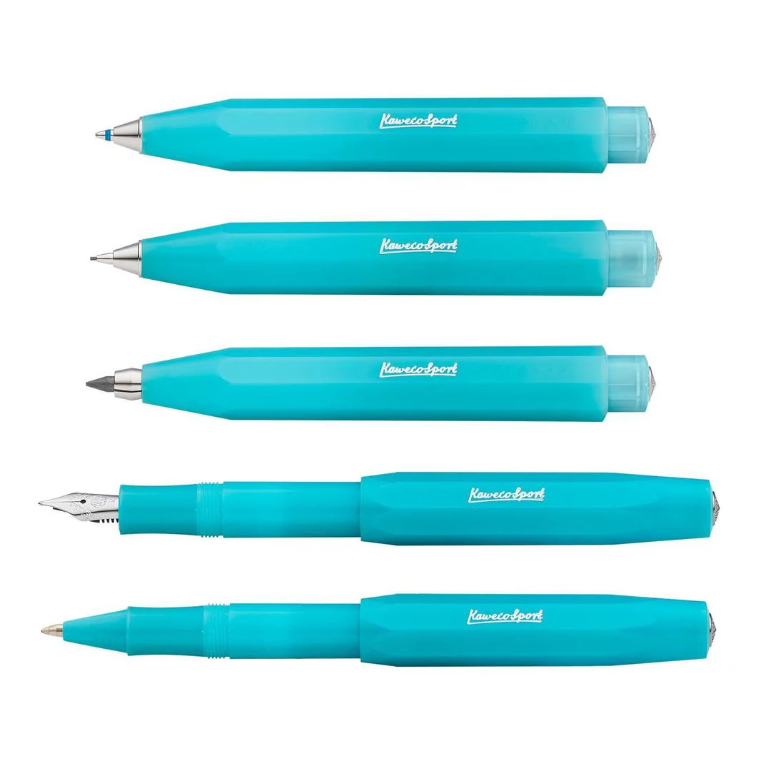 Kaweco – Frosted Sport – Pluma M Celeste  (10cm) - Image 9