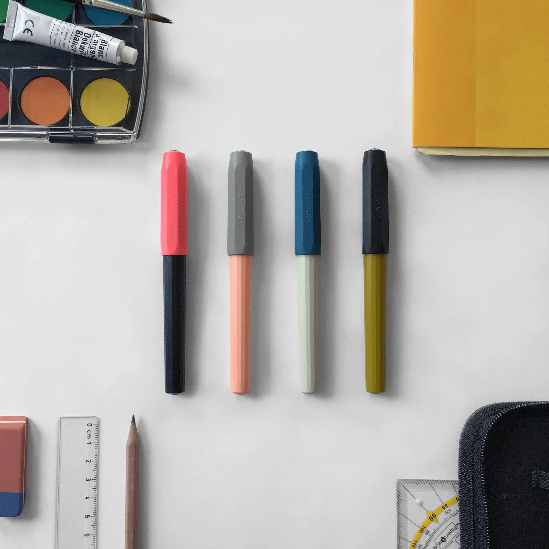 Kaweco - Perkeo Cotton Candy - Pluma M Gris/ Rosa (14 cm) - Image 4