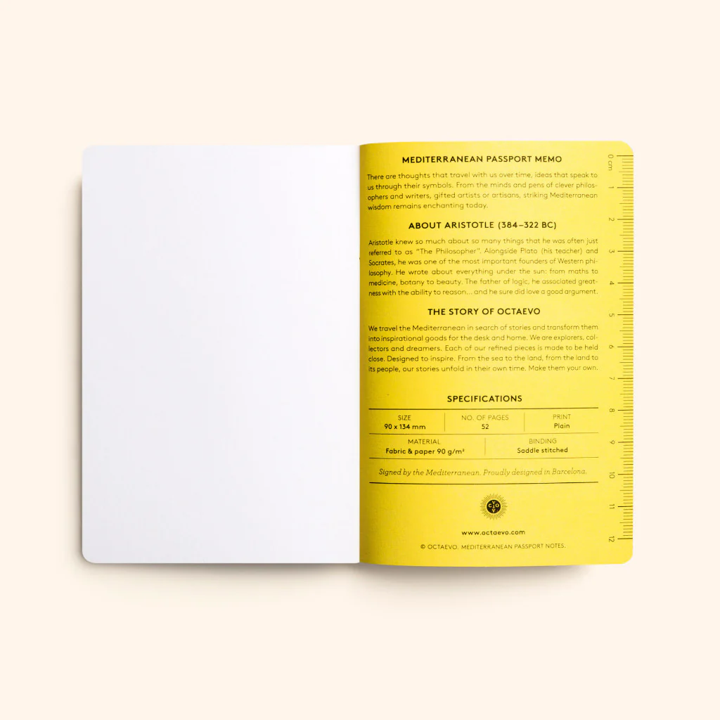 Octaevo - Passport Philosophy Notes - Set de 3 Libretas lisa, rayada y con malla de puntos A6 (9 x 13,5cm) - Image 5