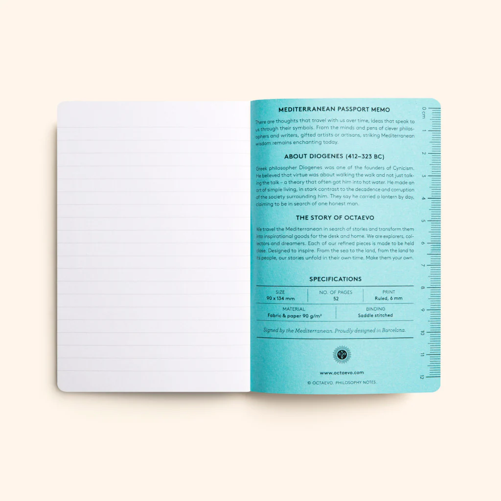Octaevo - Passport Philosophy Notes - Set de 3 Libretas lisa, rayada y con malla de puntos A6 (9 x 13,5cm) - Image 7