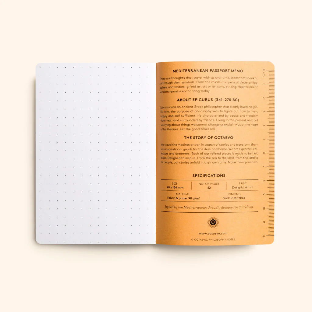 Octaevo - Passport Philosophy Notes - Set de 3 Libretas lisa, rayada y con malla de puntos A6 (9 x 13,5cm) - Image 9