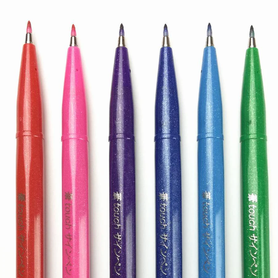 Pentel - Sign Pen Touch - Rotulador punta pincel (13,3 cm) - Image 6