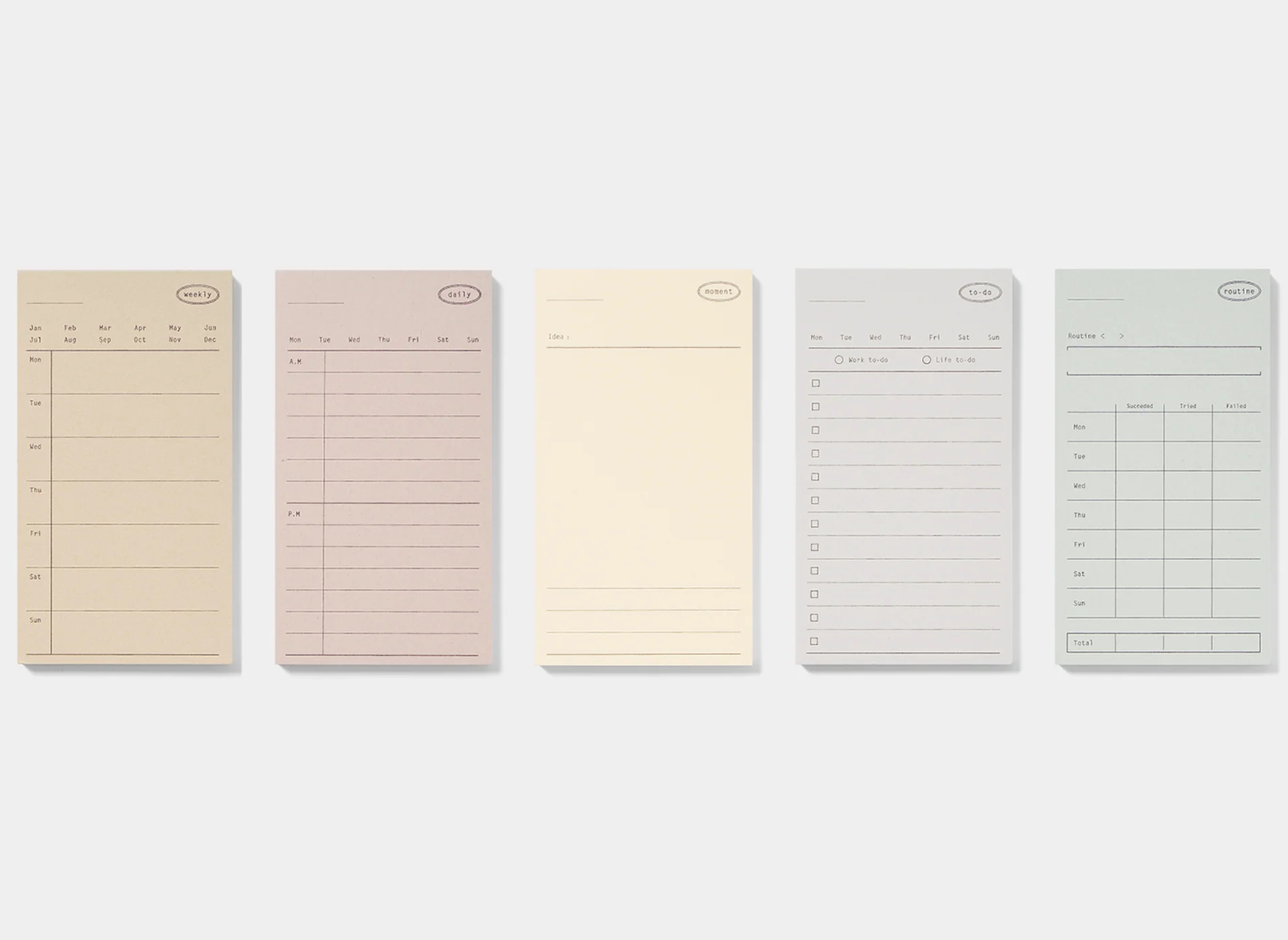 Trolls Paper – Weekly Memo – Mini planificador semanal A6 (7x 12,5 cm) - Image 3